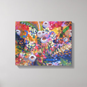 Australian wildflowers canvas print