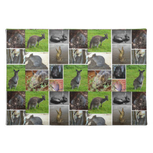 Australian Wildlife Photo Collage, Placemat