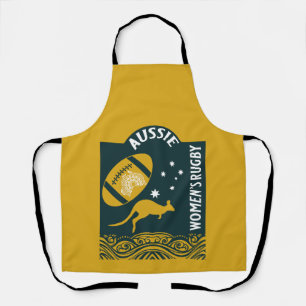 Australian Women's Rugby Sport Apron