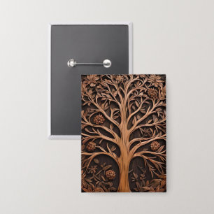 Australian Woodlands: 3D Warah Tree Wood Print,