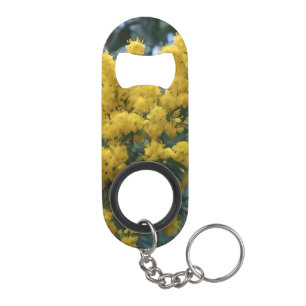 Australian Yellow Wattle Tree,  Keychain Bottle Opener