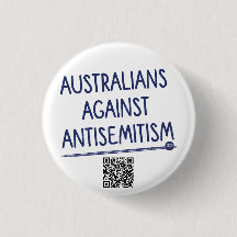 Australians Against Antisemitism - Pin / Button