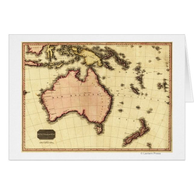 AustraliaPanoramic MapAustralia (Front Horizontal)