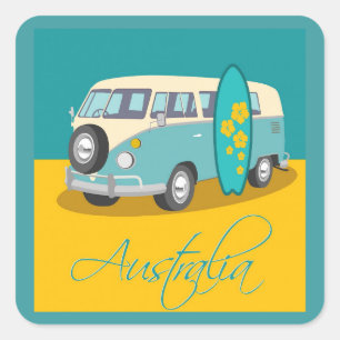 Australie : Autocollant de voyage