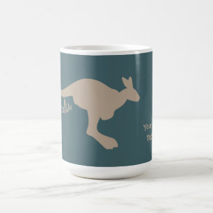 Australie Kangaroo tasses personnalisées