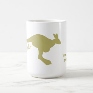 Australie Kangaroo tasses personnalisées
