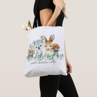 Australie Koala Kangaroo Sac fourre-tout Eco Frien