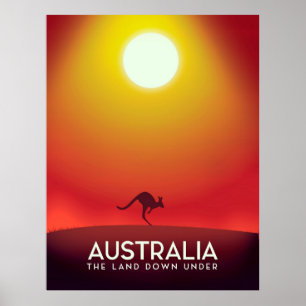 Australie "La terre d'en bas" impression de vacanc
