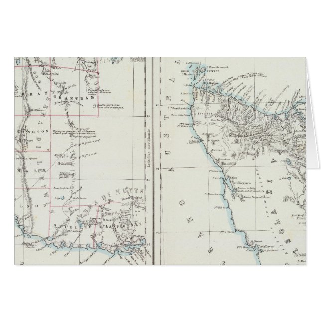 Australie occidentale et Tasmanie (Devant horizontal)