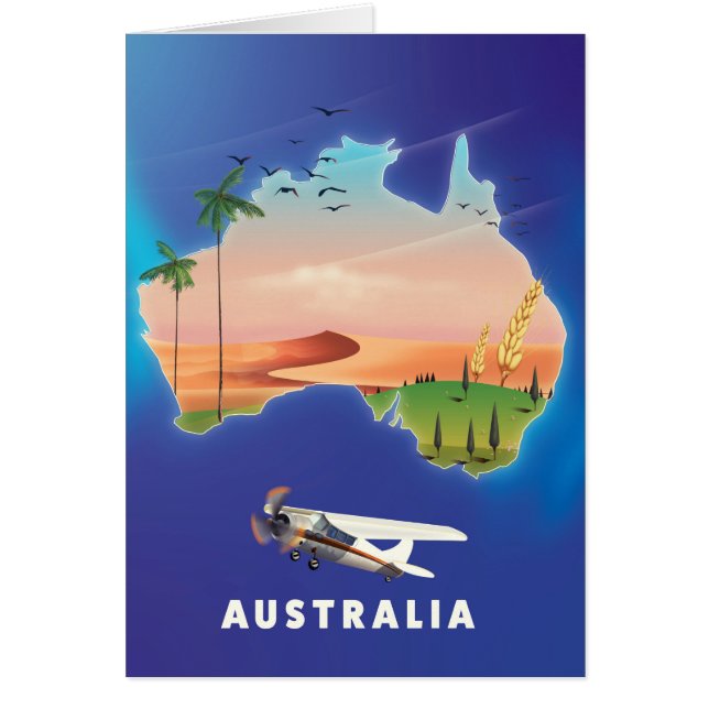 Australie poster Voyage vacances (Devant)