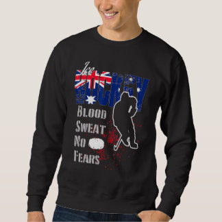 Australie Supporter Sang Sweat Sans Craintes Ice H