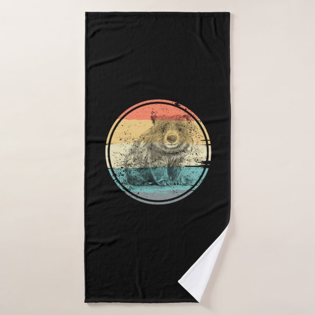 Australie Wombat (Serviette de bain)