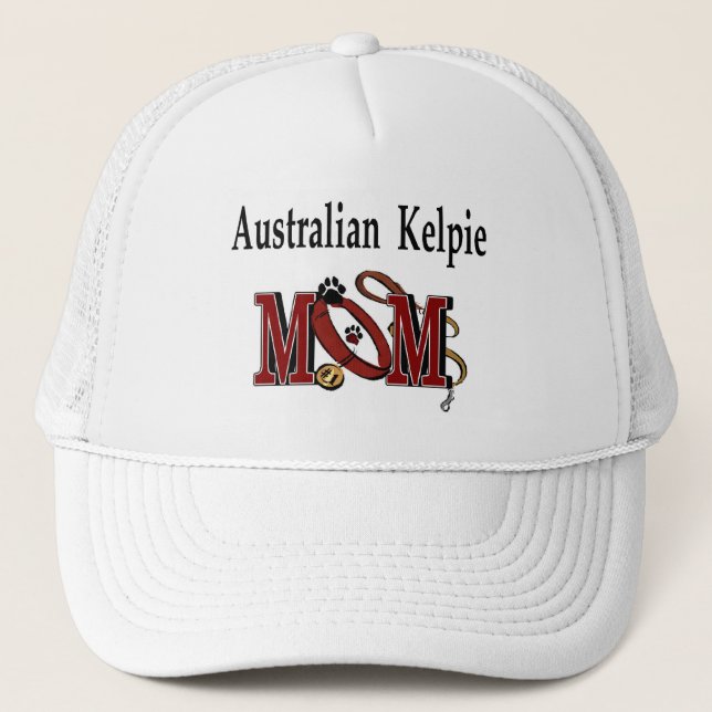 Australien Kelpie Maman Casquette (Devant)