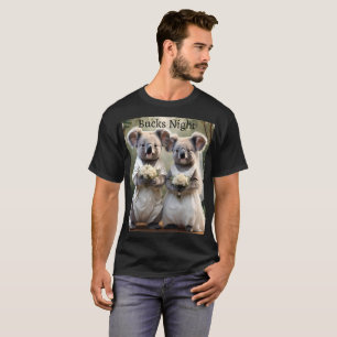 Australien Koala Bear Mariage, Bucks Night Tshirt