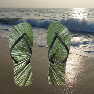 Australien Plant - abstract Flip Flops