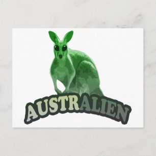 AustrAlien t-shirt Postcard