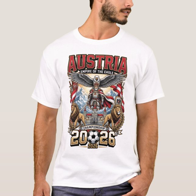 Austria 2026 Fan T-Shirt (Front)
