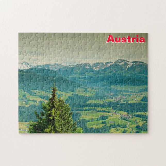 Austria 252-pc jigsaw puzzle (Horizontal)
