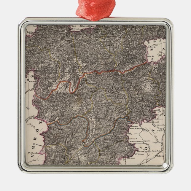 Austria 2 metal ornament (Front)