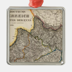 Austria 4 metal ornament