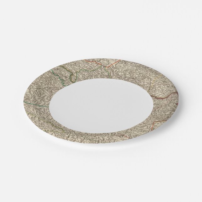 Austria 6 paper plate (Angled)