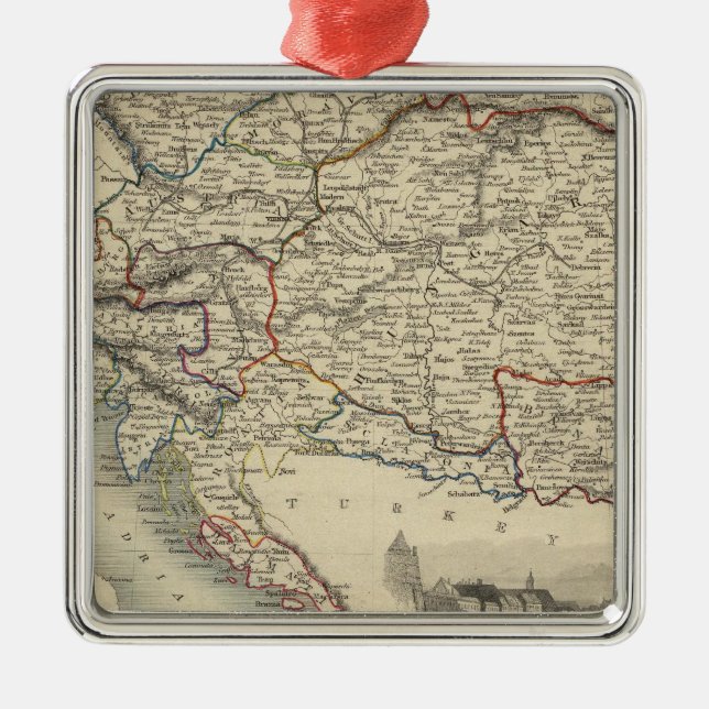 Austria 9 metal ornament (Front)