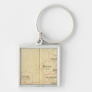 Austria and Czech Republic Keychain