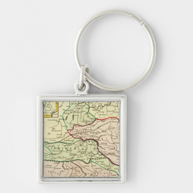 Austria and Slovenia Keychain (Front)