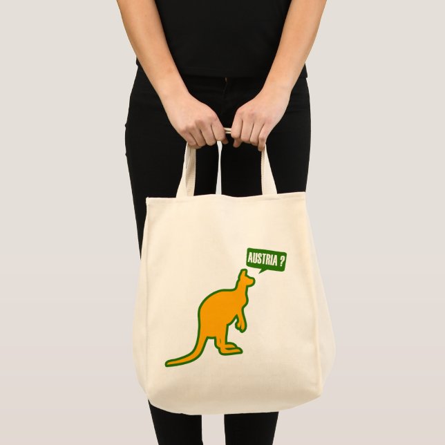 Austria Australia funny design Tote Bag (Front (Product))