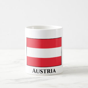 Austria (Austrian) Flag Coffee Mug