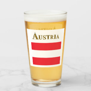 AUSTRIA BEER GLASS