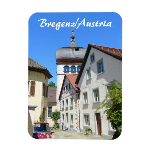 Austria, Bregenz Old Town Souvenir Magnet