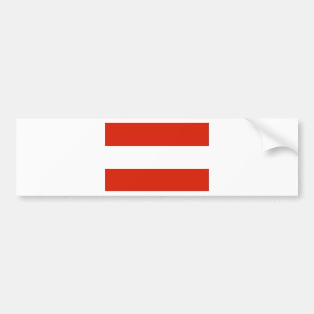 Austria Bumper Sticker (Front)