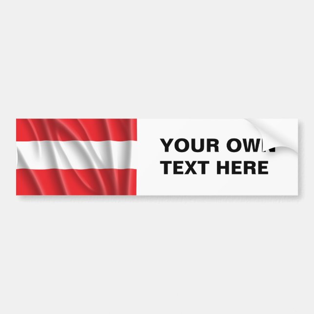AUSTRIA BUMPER STICKER (Front)