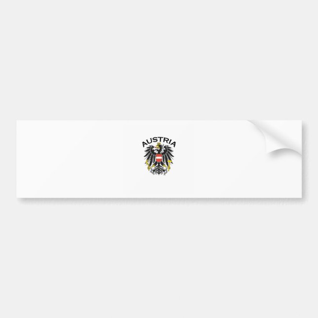 Austria Bumper Sticker (Front)