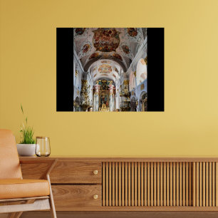Austria Cathedral Ceiling Poster