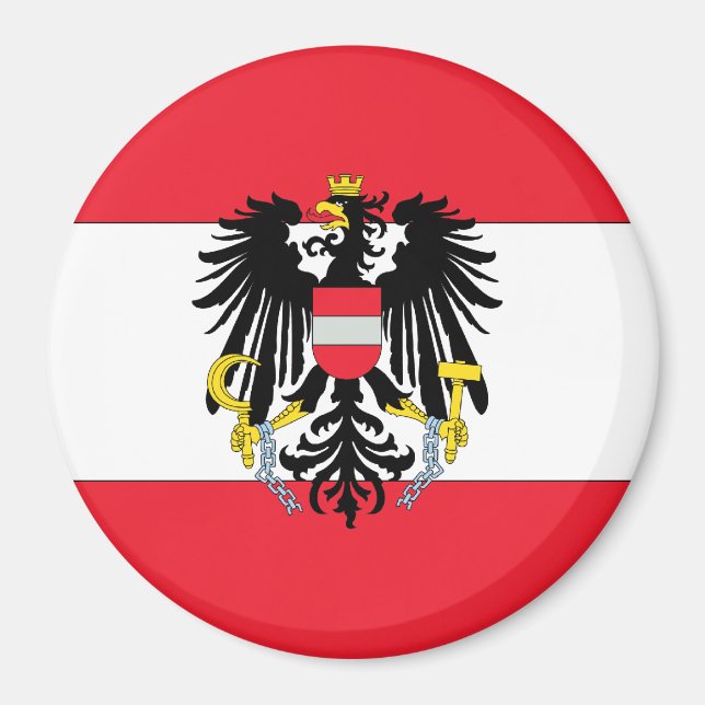 Austria Coat of Arms Magnet (Front)