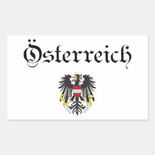 Austria + Coat of Arms Sticker