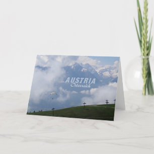 Austria custom greeting cards