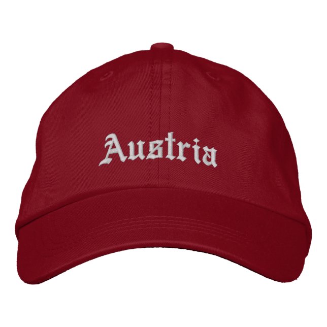 Austria Custom Hat (Front)