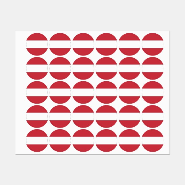 Austria flag (Sheet)