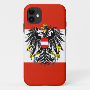 Austria Flag iPhone 11 Case