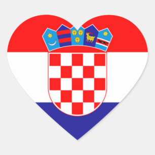Austria Flag Heart Sticker