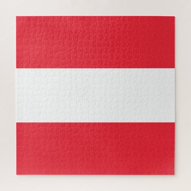 Austria Flag Jigsaw Puzzle (Vertical)