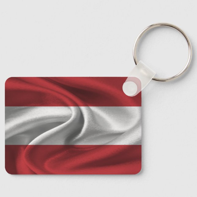 Austria Flag Keychain (Front)