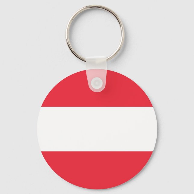 Austria Flag Keychain (Front)