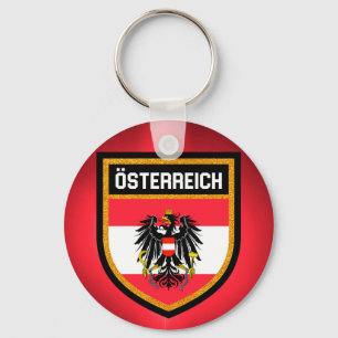 Austria Flag Keychain