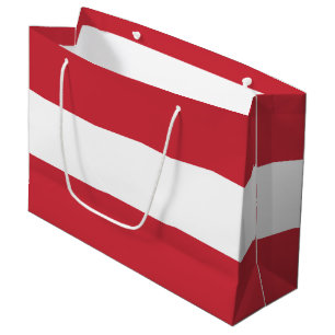 Austria flag large gift bag