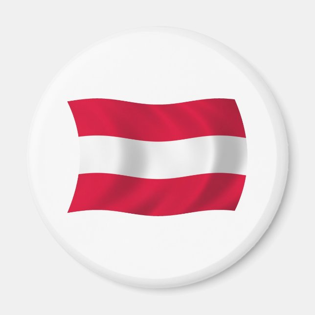 Austria Flag Magnet (Front)