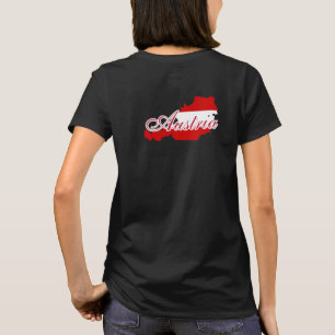 Austria flag map T-Shirt